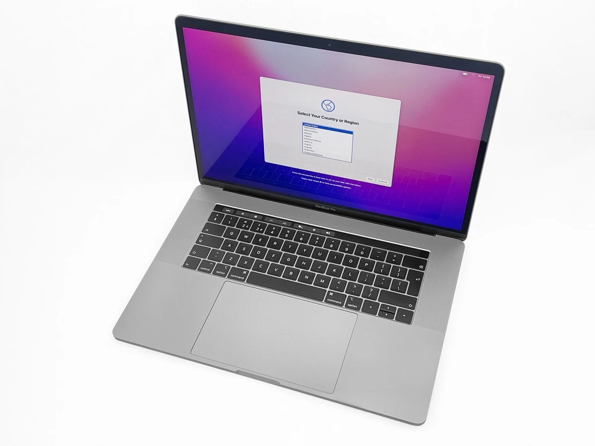 MacBook Pro 15 inch 2018 2.9GHz i9 32GB RAM 1TB SSD 560X