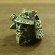 Warrior shaped Solid Brass Lanyard Bead Paracord Knife Tool Beads Knife pendant