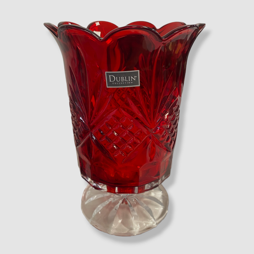 41 Godinger Dublin Red Hurricane Candle Holder eBay