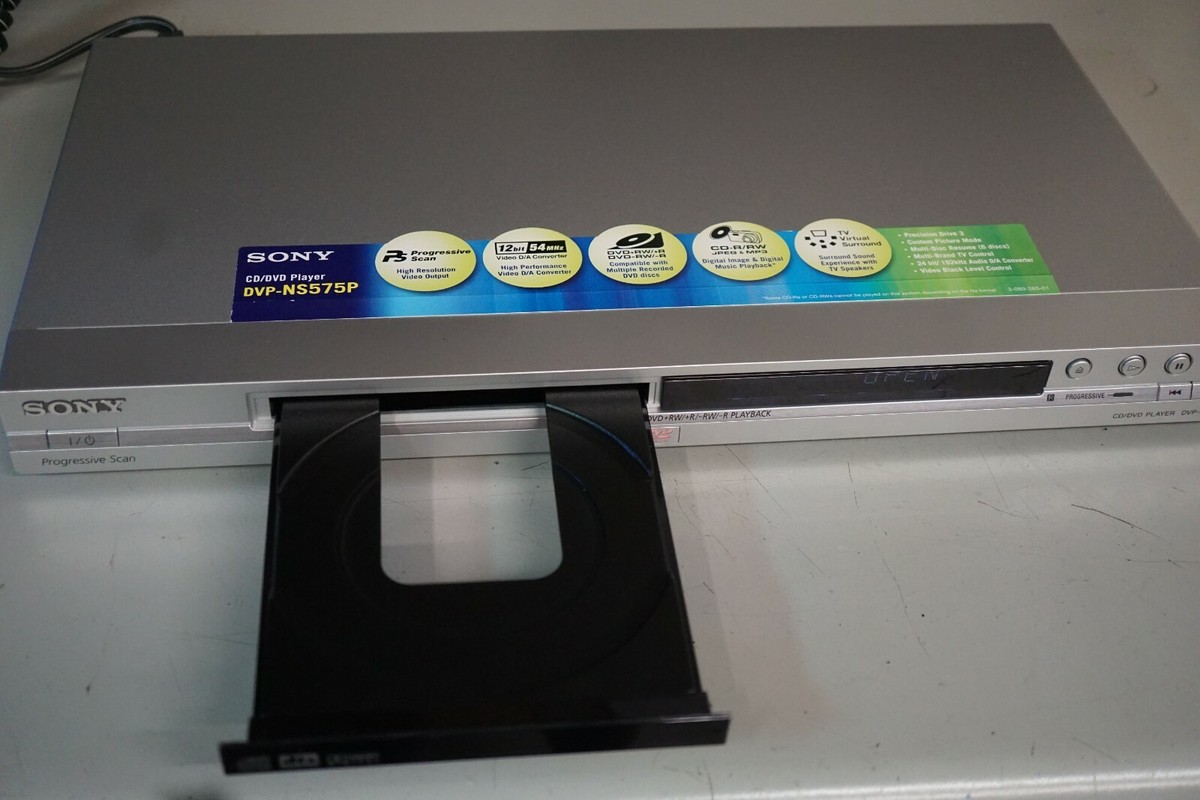 ソニー　SONY DVP-NS575P CD/DVDプレーヤー 本体 Amazon.com: Sony DVP-NS575P/B Progressive Scan DVD Player