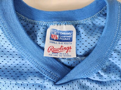 シャツ Rawlings NFL GAME JERSEY HOUSTON OILERS Vintage Official NFL Rawlings Youth Sz 6-8 Jersey Houston