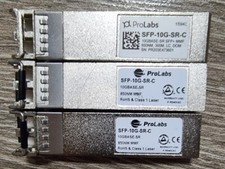 3 x ProLabs SFP-10G-SR-C 10GBase-SR SFP+ 850nm 300m Transceiver Module