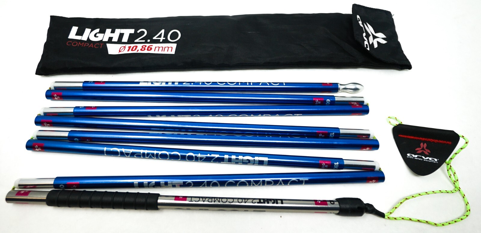 Sonda compacta de campo Arva Light 2,40 [010,86 mm] - azul con bolsa ¡NUEVA!!