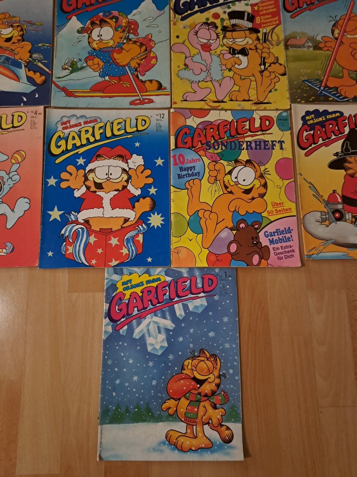 17 Stk.Garfield comic sammlung von 1978