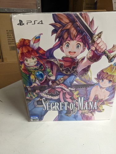 PS4 Secret Of Mana - Collectors Edition - English - Rare Import Official Seiken