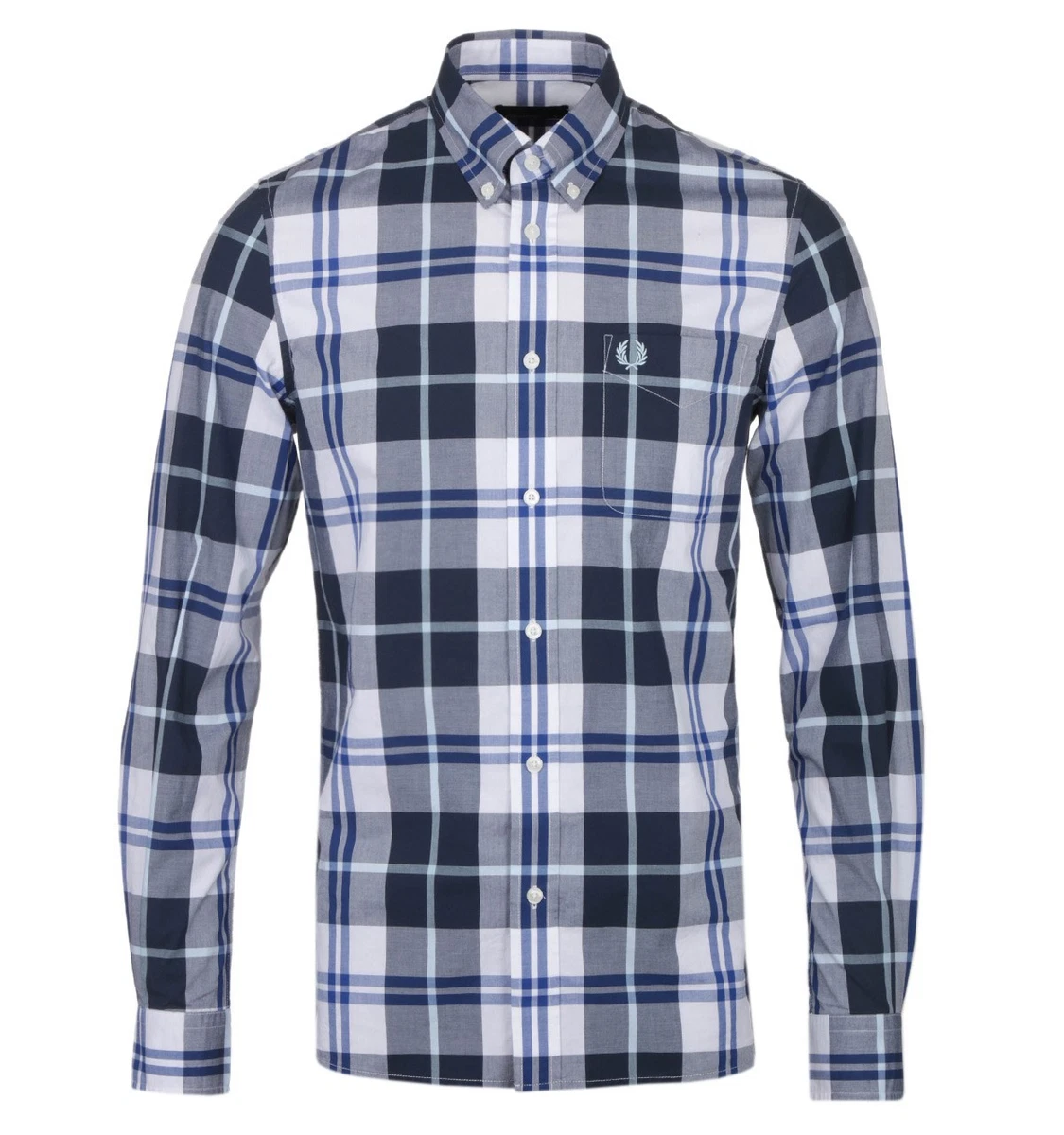 Fred perry modernist check clearance shirt