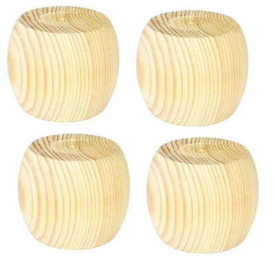 Möbelerhöhungen Aus Holz - 5,1 Cm Hohe Beine Für Schrank, Sofa & Mehr