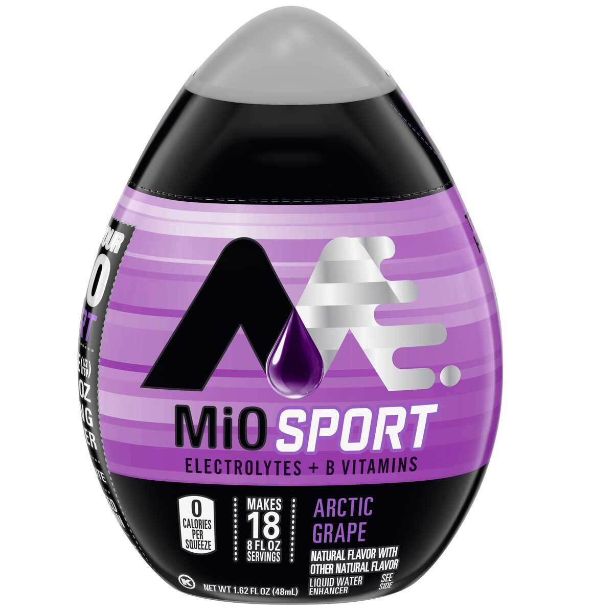 MIO商品 MiO Sport Arctic Grape Liquid Water Enhancer - 1.62 Oz - Pack of