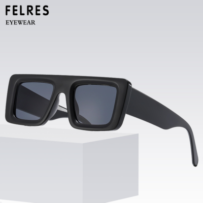 Rectangular Sunglasses with UV Protection Unisex UV Protection Narrow Square Sunglasses | GU US main image 3