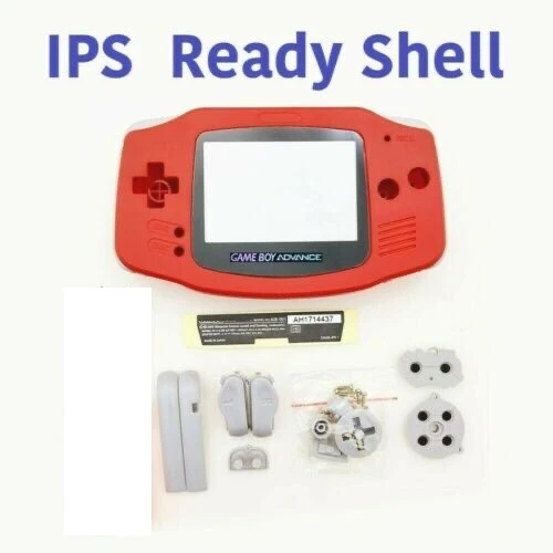 Kit de retroiluminación Gameboy Advance IPS V2 + carcasa recortada Game Boy GBA pantalla LCD retroiluminada Foto 2 de 4