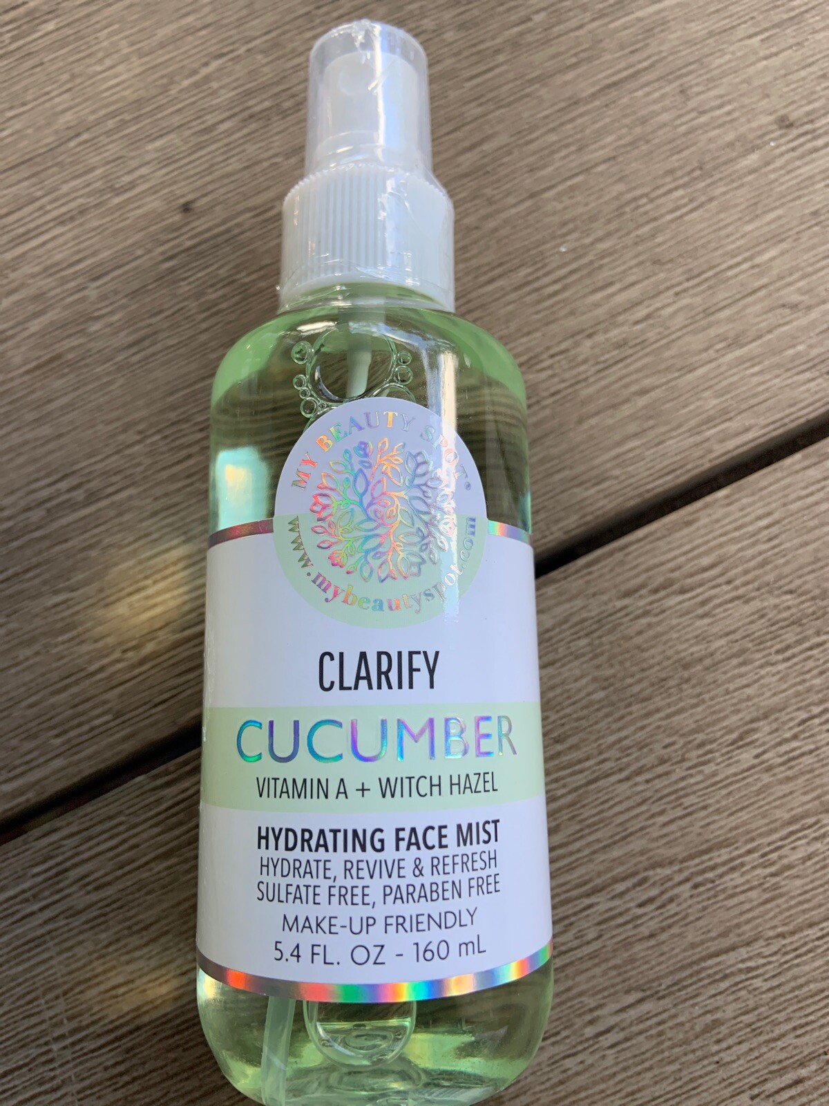 My Beauty Spot Clarify Cucumber Hydrating Face Mist 5 4 Oz Vitamin A For Sale Online Ebay