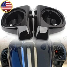 6.5" Speaker Pods Boxes Lower Vented Fairing For Harley Touring Electra Glide