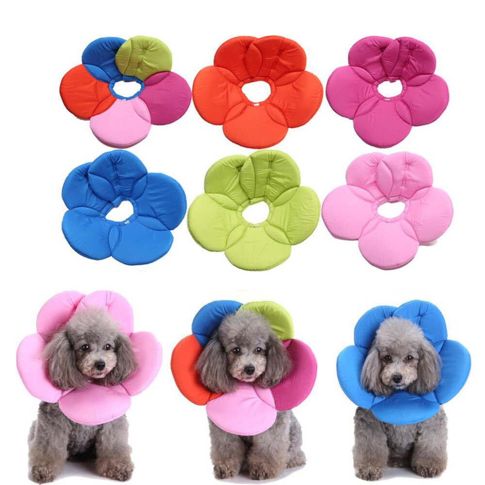 Pet Cone Protection Recovery Neck Collar Dog Cat Soft Cone Antibite E