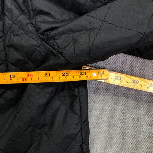 Pendleton Jacket Womens XL Black Quilted Puffer Nylon Full Zip Snap - Picture 8 of 9