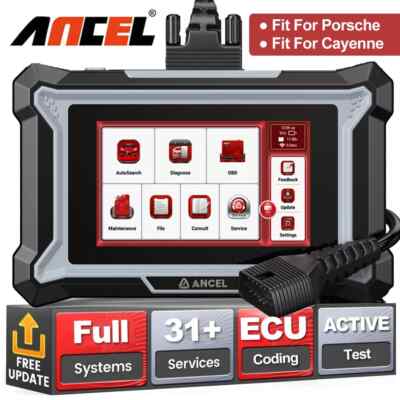 PORSCHE OBD2 Allsystem Auto Diagnose Bidirektionaler Scanner OBD Tool DS160