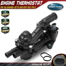 Engine Coolant Thermostat Housing Assembly for Volkswagon Eos Golf Jetta Passat