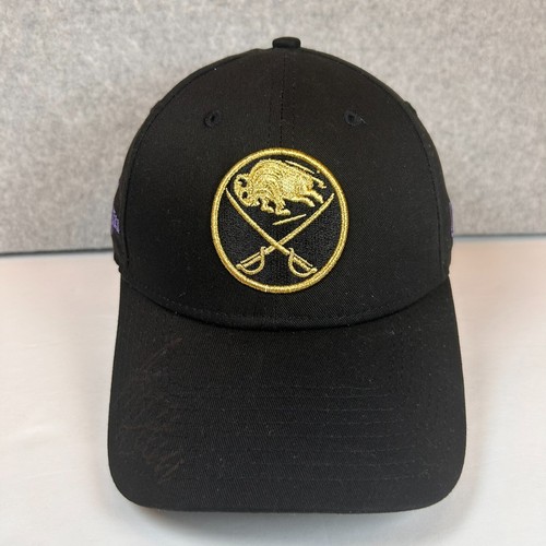 Buffalo Sabres New Era 9FORTY Cap Hat Strap Back Black Hockey Fights Cancer