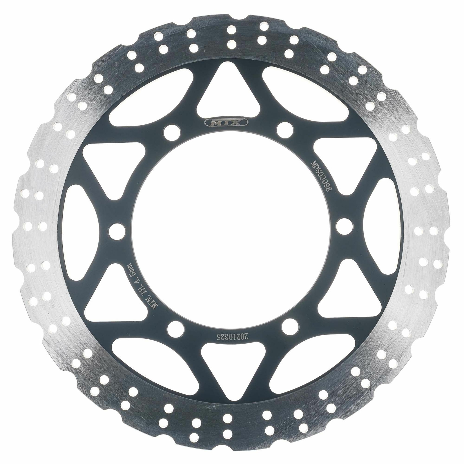 MTX Performance Front Solid Brake Disc To Fit Kawasaki Ninja 250 R EX250 07-13