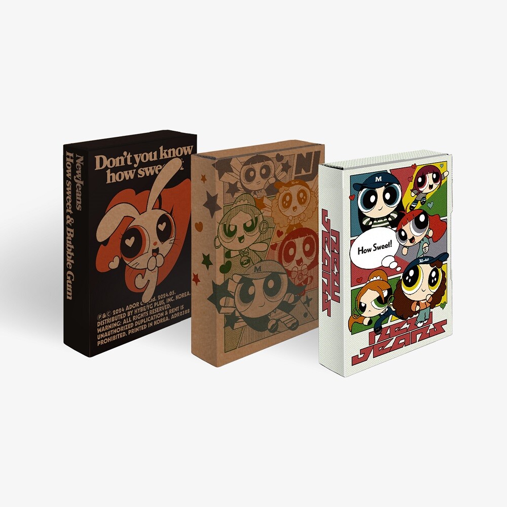 NewJeans - Double Single How Sweet Weverse Albums version+Extra