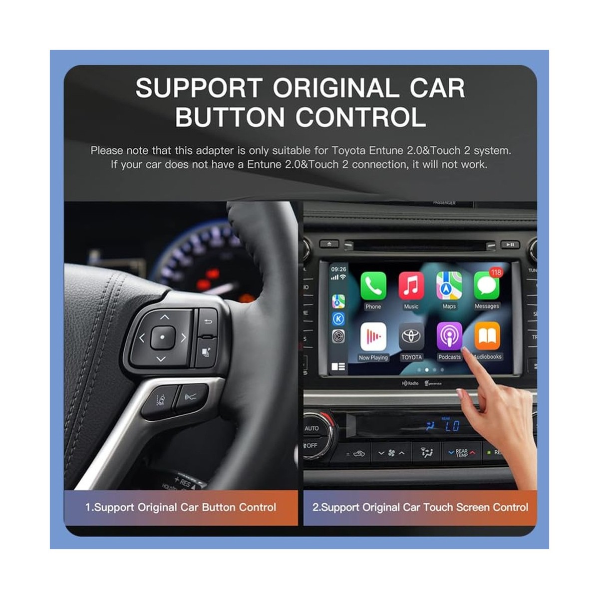 Carplay Android Auto Adapter Wireless Carplay Retrofit Kit
