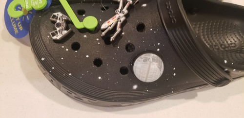 Crocs Unisex-Adulto Star Wars Zoccolo Fuori Corte Scarpa Nera Uomo 9, Donna 11 Nuovo - Foto 5 di 20