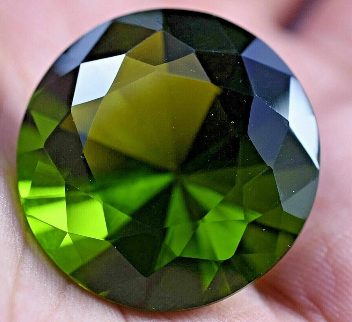 Dark green peridot sale