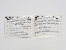 Rampart Authentic Original NES Nintendo Manual Only *sticker