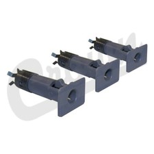 Crown Door Pin Insert Kit (Charcoal) For 1987-1995 Jeep Wrangler YJ - 5FB63JS1K
