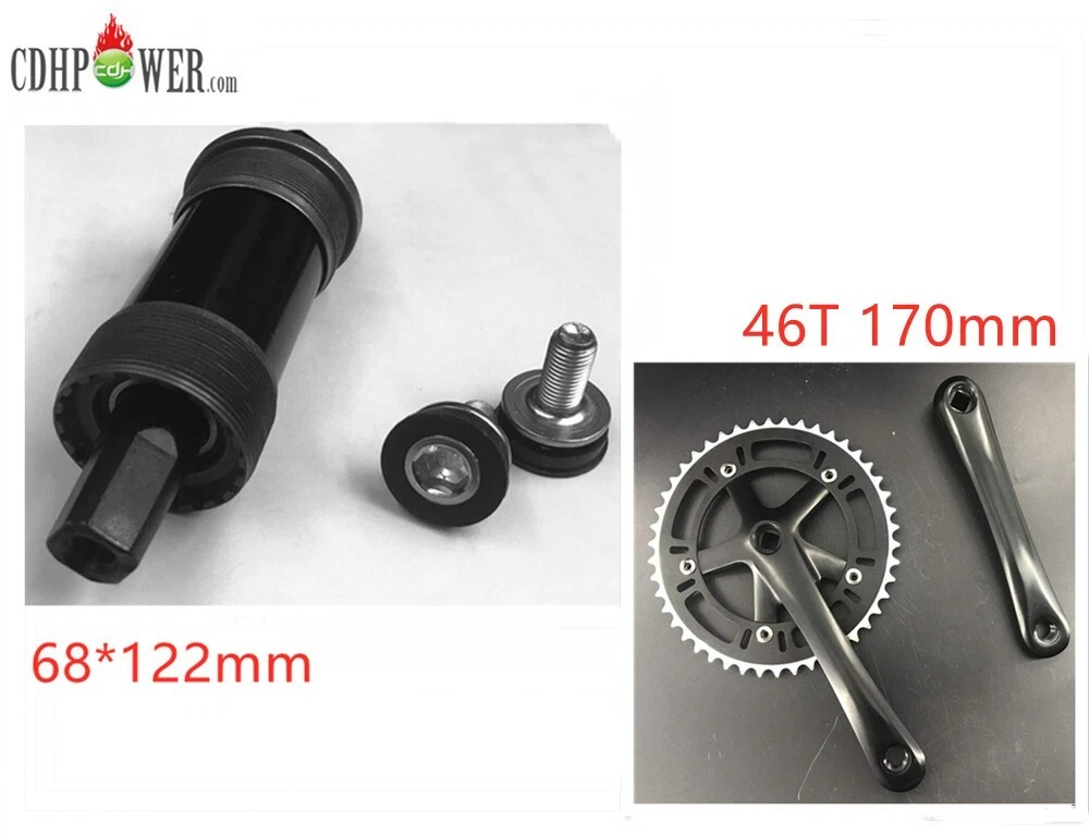 Single speed crankset and bottom best sale bracket