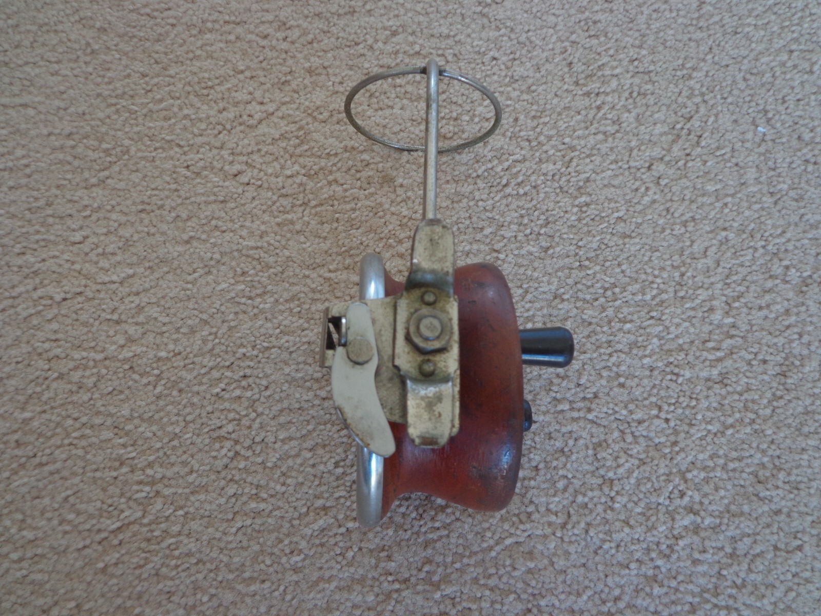 Vintage Wooden Alvey Fishing Reel eBay
