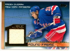 2002-03 Topps First Round Fabric #RD Radek Dvorak JERSEY - New York Rangers