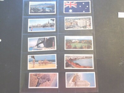 1959 Lyons Tea AUSTRALIA  Australian Views .Trade full set 48 cards like tobacco