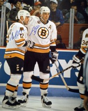 CAM NEELY & ADAM OATES COMBO AUTOGRAPHED BOSTON BRUINS 16X20 PHOTO
