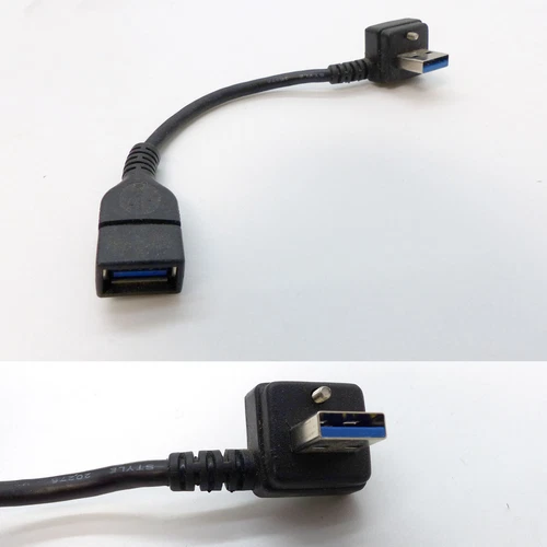 Panasonic Toughbook USB 3.0-Verlängerungskabel De 90-Grad-Winkeladapter – Type A