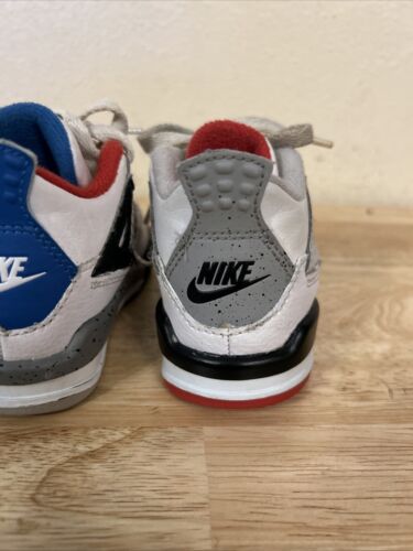 Nike Air Jordan 4 Retro What The Size 5c Toddler Sneakers - Picture 8 of 10