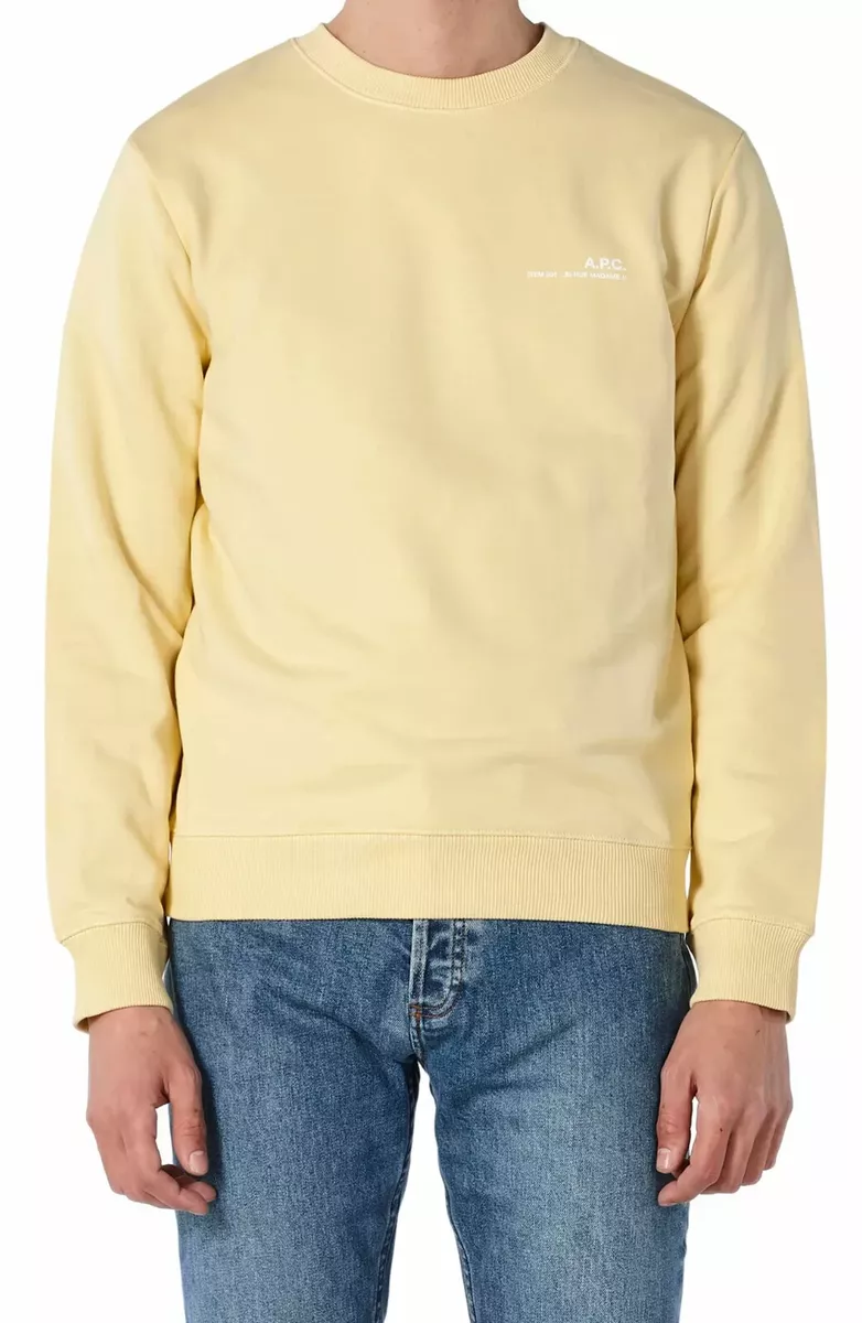 Topman yellow sweatshirt deals