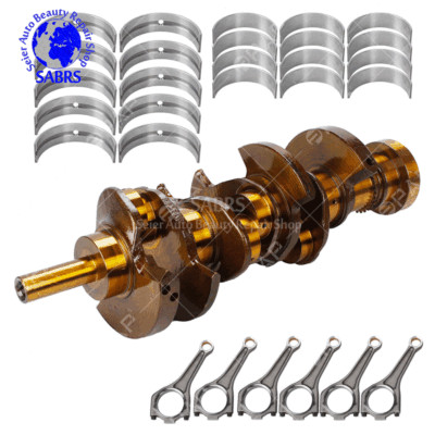 Crankshaft&Connecting Rod,Main&Connecting Rod Bearing For Jaguar Land Rover 3.0L