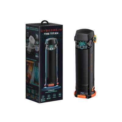 CyberSkin The Titan Thrusting & Vibrating Rechargeable 9 Modes Masturbator  | eBay