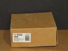 NEW SYSTEM SENSOR WBB RED WEATHERPROOF BACK BOX