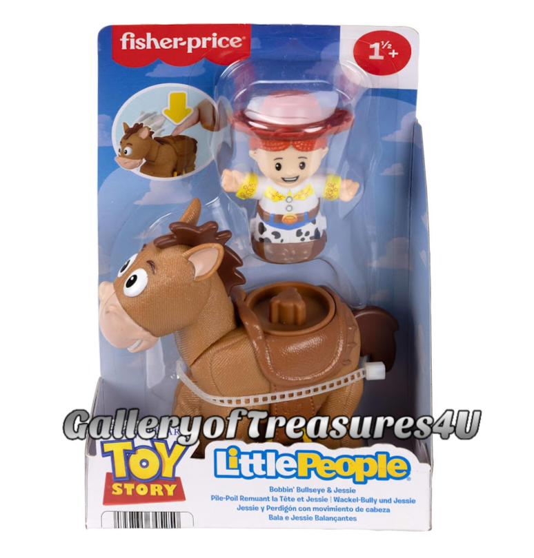 Little People Toy Story Jessie Bullseye Woody Rex Bo Peep Buzz