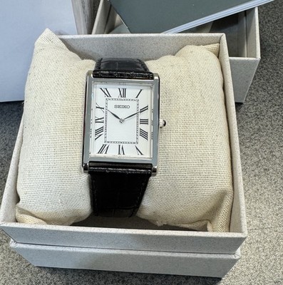 Seiko Essentials Steel Men's Sapphire Crystal Watch - SWR103 Made