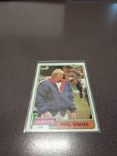 1981 Topps Football Phil Simms
