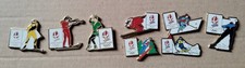 Lot de 8 pin's jeux olympiques JO Albertville 1992