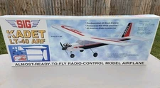 SIG KADET LT-40 ARF RC MODEL AIRPLANE KIT WINGSPAN 70" TRAINER NEW-IN-BOX!!