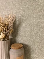 Newroom Vliestapete Braun Taupe Textiloptik Modern 3D Struktur Wohnzimmer Edel