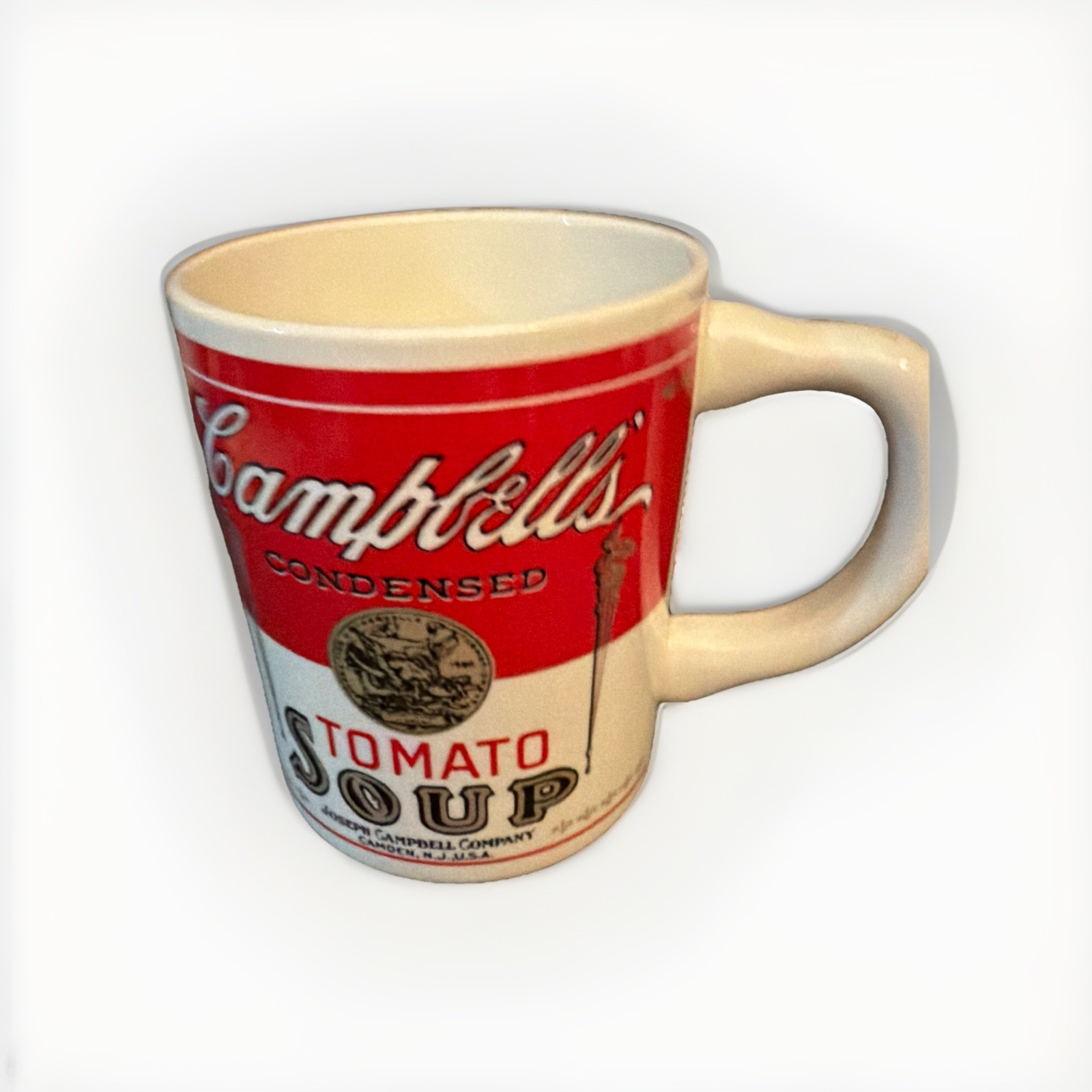 Vintage Campbell's soup mug, Coffee Mug , Handled, Tomato Soup, USA