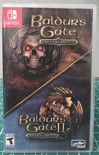 New ListingBaldur's Gate 1+2 Enhanced Edition (Nintendo Switch, 2019) Tested/Working - CIB!