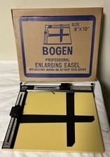 Bogen 8x10 Adjustable Professional Enlarging Easel Made In Japan