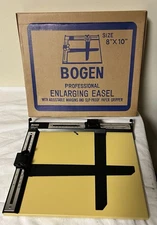 Bogen 8x10 Adjustable Professional Enlarging Easel Made In Japan