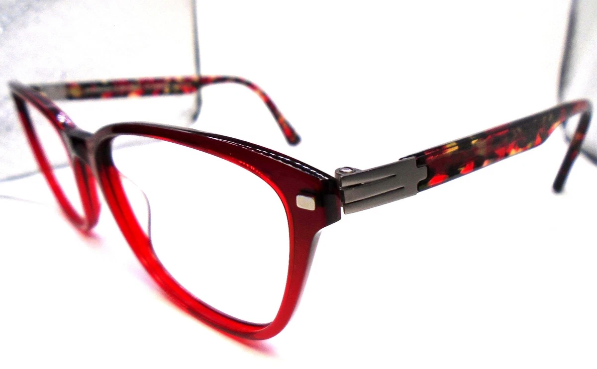 Prodesign Denmark Eyeglasses Red Metal Cat Eye Eyewear Frames 54‎ 16 140 21462 ProDesign Denmark QUADRA 1 Eyeglasses | Select Eyewear main image 2